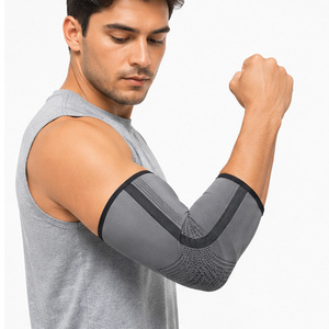 Manchons de protection pour coudes personnalisés, respirants, souples, offrant un soutien, équipement de fitness et d'entraînement, OEM ODM, vente en gros de manchons de protection pour coudes - Product Image 1