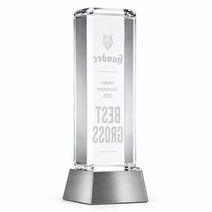 High Quality Golf <b>Trophy</b> Luxury <b>Trophy</b> Premium Crystal Award <b>Trophy</b> Executive Recognition Award Custom Engraved Crystal Metal - Product Image 4