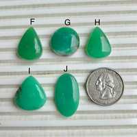 Quartz vert taille coussin 100% naturel, pierre précieuse en vrac avec jeu de couleurs pour la fabrication de bijoux et l'artisanat