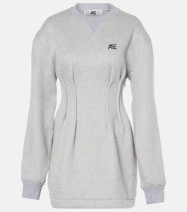 Custom Women's Premium Contour Sweatshirt Dress Crew Neck Brushed Fleece Body Sculpting Women's Hoodies Sweatshirt - Product Image 3