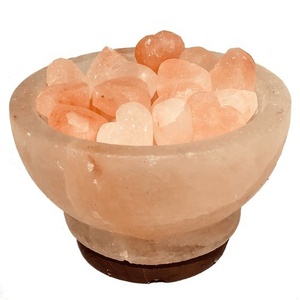 Lámpara de Sal del Himalaya de Forma Irregular Hecha a Mano, Nueva, Color Rosa, Curativa, Armonizante, Purificante, Energizante, Reduce el Estrés, Ecológica, Amorosa - Product Image 4