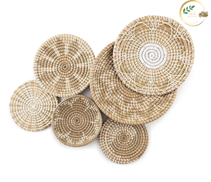 Tapiz de Yute Natural al por Mayor, Decoración de Pared Artesanal Bohemia para el Hogar, Hoteles, Resorts y Oficinas - Product Image 1