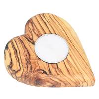 Porte-bougie en bois fait main unique – Support de bougie décoratif rustique naturel pour la maison, centre de table, décoration romantique