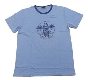 T-shirt décontracté pour homme, imprimé, 100% coton, manches courtes, col rond, pour un usage quotidien en plein air - Product Image 5