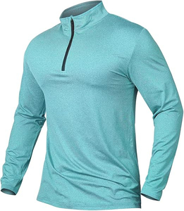 OEM Custom Athletic <b>Compression</b> <b>Shirt</b> | Long Sleeve Workout Base Layer | UPF50 Anti-UV Breathable Fitness Running Sportswear - Product Image 1
