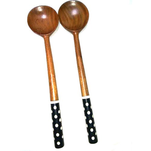 Elegant Acacia Wood Cooking Spoon Set Durable Kitchen Wooden Spoon - Product Image 4