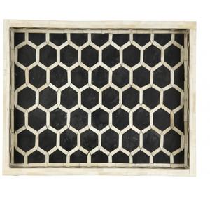 Vaisselle de service attrayante conçue en os la plus vendue Vaisselle de table Décor de table Plateau de service biologique de premier plan à vendre - Product Image 6