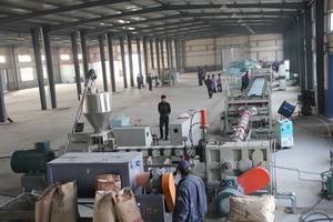 Machine à fabriquer des panneaux PS à double vis, extrudeuse de polystyrène XPS motorisée, isolation thermique de construction, mur extérieur, <span class=keywords><strong>plafond</strong></span> - Product Image 6
