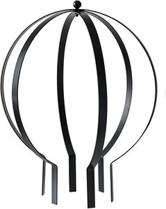 Grande treille circulaire décorative en métal pour jardin, utilisation intérieure et extérieure, pour soutenir les plantes grimpantes, les fleurs et les fruits - Product Image 1