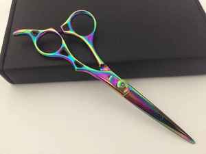 Professional Salon Hair Stylist Cutting <b>Scissors</b> 6.5 Inches Stainless Steel Barber Shears Straight Sharp Stainless Steel Handle - Product Image 2