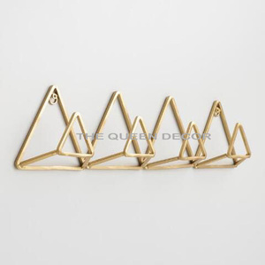 Premium Quality Modern Design Iron Metal <b>Wall</b> Mounted Hanger Luxury Handmade Unique Shape Black Finished Hot Selling for Hanging - Product Image 3