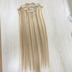 Vente chaude 100% Vietnam Raw Virgin Remy Extensions de cheveux humains Deep Body Wave Yaki Styles Clip-In Liste de prix de gros Aligner - Product Image 5
