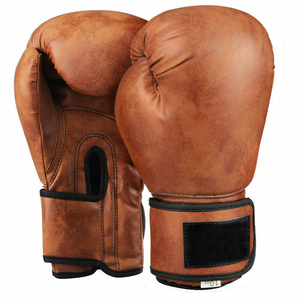 Custom Logo Boxing Glove for Unisex Printed PU Leather Smart Casual Training Hand <b>Wrap</b> Boxing Glove Superior Quality OEM Service - Product Image 2