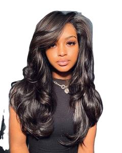 ผมต่อแบบเรสมี่สำหรับวิกผมหน้าผากผู้หญิงผิวดำและกลุ่มผม - Product Image 4