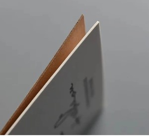 <span class=keywords><strong>Carte</strong></span> de remerciement en papier biodégradable, étiquettes en papier texturé avec découpe - Product Image 4