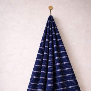 Tela de Algodón Ikat Tejida a Mano, Estilo Artesanal, Ecológica, Sostenible, Lavable, Suave y Duradera, para Tapicería, Cortinas y Prendas de Vestir - Product Image 3