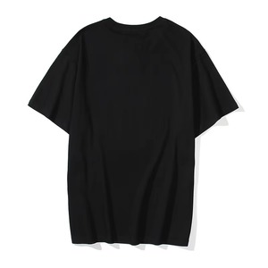 Camiseta Blanca de Manga Corta para Hombre, Cuello Redondo, Corte Regular, Ecológica, 180g, Tejido de Punto Jersey Casual de Algodón - Product Image 2