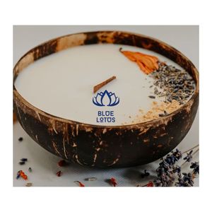 ENVÍO EN EL MISMO DÍA Vela de Cáscara de Coco 2026, Cera de Quema Limpia para Aromaterapia y Regalos, Aroma Duradero, Artesanía Premium - Product Image 1