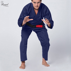 ชุดยูโดบราซิลเลียนยิวยิตสู (BJJ Gi) สำหรับการแข่งขัน น้ำหนักเบา ผ้าเพิร์ลวีฟ รับผลิตตามแบบ (OEM) ขายส่ง - Product Image 5