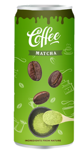 BEST SELLER <b>Coffee</b> <b>Can</b> Drink 250ml Matcha Vanilla Egg Milk Coconut Flavored Low Carb Ingredients From Nature - Product Image 2