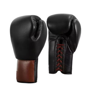 Premium Competition Boxing <b>Gloves</b> Custom Logo Lace Up Professional Fight <b>Gloves</b> Durable & Breathable OEM Wholesale Supplier - Product Image 2