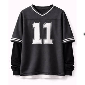 Maillot de football sur mesure éco-responsable pour homme – Tissu respirant anti-humidité à séchage rapide, coupe classique pour le football - Product Image 1