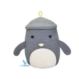 Cesta de Algodón Premium para Bebé, Cuna Portátil de Cuerda Suave para Recién Nacidos, Almacenamiento para Guardería, Precio al por Mayor - Product Image 2