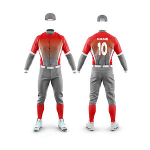 Nuevo Uniforme de Béisbol de la Mejor Calidad, Diseño Personalizado, Logotipo Personalizado, Uniforme de Béisbol Transpirable Hecho en Pakistán - Product Image 3