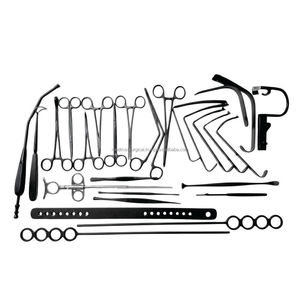 Ensemble de 27 instruments réutilisables pour l'ablation des tonsils et des adénoïdes, revêtement noir, haute qualité, instruments chirurgicaux ISO/CE - Product Image 3