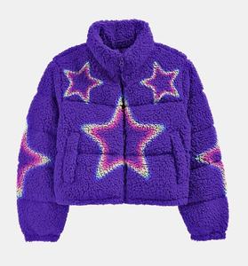 Blouson matelassé à capuche coupe-vent décontracté en molleton de coton pour homme, style universitaire, épais, chaud et imperméable, couleur unie, vente en gros, personnalisable, OEM - Product Image 5