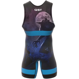 Sublimación personalizada Ropa deportiva para hombres Alta calidad 100% Poliéster Traje de levantamiento de pesas Singlet Powerlifting Wrestling QST - Product Image 2