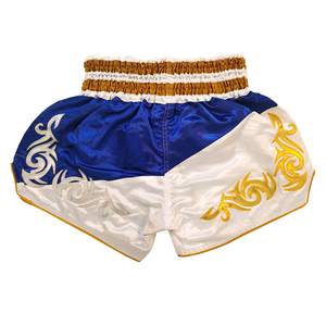 ผู้ผลิตกางเกงมวยไทย OEM กางเกงมวยไทยผ้าซาตินเอวสูง กางเกงมวยไทยเอวสูงขายส่งจำนวนมาก - Product Image 4