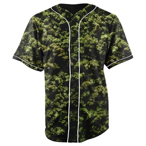 Maillot de baseball unisexe blanc à col en V, manches courtes, boutons sur le devant, respirant, séchage rapide, polyester sublimé, vêtements de sport, coupe classique - Product Image 4