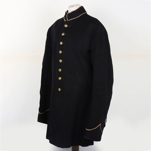 Abrigo Histórico Clásico de Reproducción Americana, Abrigo de Lana de Reproducción Americana con Aspecto Auténtico - Product Image 3