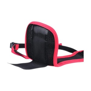 Red Nylon Pet Trainer <b>Collar</b> <b>Small</b> Size Breathable Mesh With Bell Hook & Loop Closure Simple Style All Seasons <b>Dogs</b> - Product Image 3
