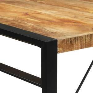 Table de bar en bois de manguier brut massif 68,9"x35,4"x43,3" pour restaurants - Product Image 5