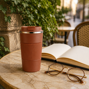 Portable 380ml 500ml Stainless Steel Double Wall Coffee Thermos Gift <b>Cup</b> for Camping Travel Mug - Product Image 6