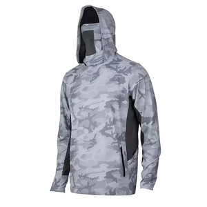 Hoodie de pêche personnalisé de haute qualité, respirant, imperméable, protection UV, séchage rapide, manches longues, sublimation, vêtements de pêche pour hommes - Product Image 6