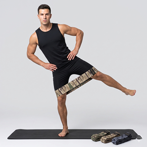 Heavy Resistance Hip Circle Booty Bands Glute Thigh Elastic Workout Band Squat Circle Stretch Fitness Camouflage Hip Circle Band - Product Image 6
