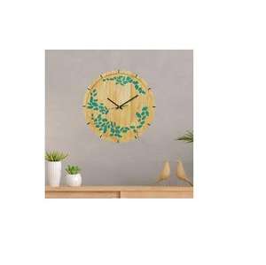 Horloge murale tendance en résine époxy et bois, idéale pour les cadeaux et la décoration intérieure, finition brillante, horloge personnalisée de luxe pour restaurants et hôtels - Product Image 4