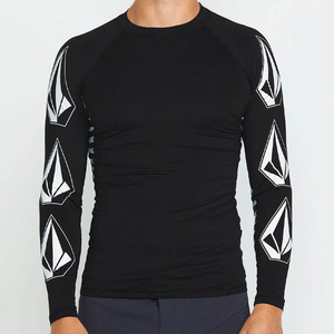 เสื้อรัดกล้ามเนื้อ BJJ พิมพ์ลายโลโก้ตามสั่ง แห้งเร็ว สำหรับผู้ชาย พร้อมกางเกง MMA Grappling Shorts - Product Image 1