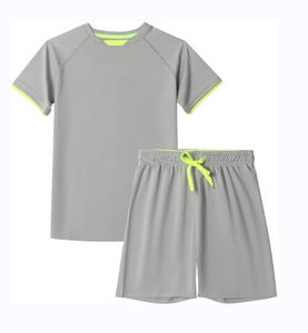 Men's Summer Breathable Quick Dry 100% Cotton Fashion Shorts and T-Shirt <b>Set</b> Plus Size Casual High Street Style <b>Twin</b> <b>Set</b> - Product Image 2