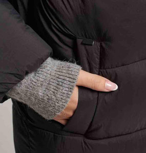 Blouson matelassé de luxe pour homme automne-hiver 2025, col montant, logo frontal, fermeture éclair, imperméable, coupe-vent, épais, en softshell - Product Image 6