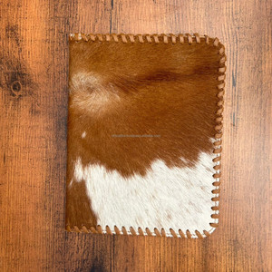 Personnalisé luxe 100% peau de vache livre manches haute qualité en cuir véritable Bible couverture à la main journaux voyage écriture cahier - Product Image 2