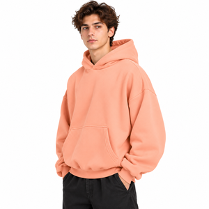 Sudadera con Capucha Oversize OEM ODM con Diseño de Hombros Caídos para Marcas de Moda, Pedidos al por Mayor y Revendedores - Product Image 1