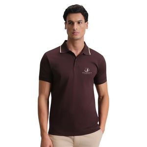 Polo de Manga Corta para Hombre, Camiseta Casual con Cuello, Tela de Algodón Cómoda, Ropa Informal Elegante para el Día a Día, Ropa para Golf y Tenis - Product Image 1