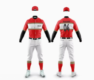 Uniforme de Béisbol Transpirable de Alto Rendimiento para Hombre con Logotipo Personalizado del Equipo OEM - Product Image 2