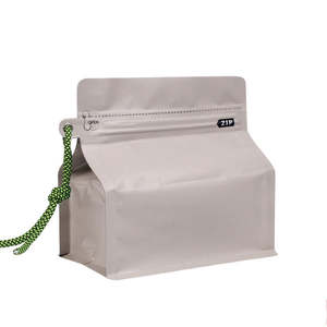 Bolsa de Polietileno de Grado Alimenticio con Cierre Lateral y Válvula Unidireccional para Té/Café, Impresión Personalizada, 250g/500g - Product Image 5