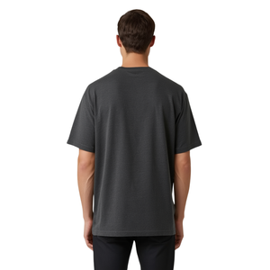 Men's Loose Fit Heavyweight <b>100</b>% Cotton/<b>Polyester</b> Blend Eco-Friendly Breathable T-<b>Shirt</b> with Custom Printed Design - Product Image 2