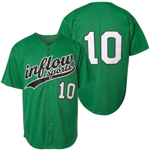 Camisetas de Béisbol Sublimadas Personalizadas 100% Poliéster, Jersey Deportivo de Malla de Secado Rápido, Uniformes de Softbol para Adultos/Jóvenes - Product Image 5